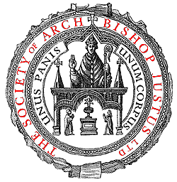 The seal of the Society of Archbishop Justus