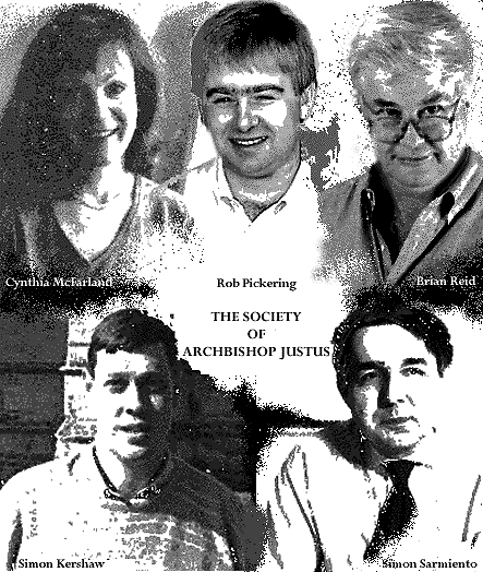 Images of the people behind the Society of Archbishop Justus.