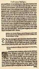 Page from the Consecration of Bishops, 1552 Ordinal