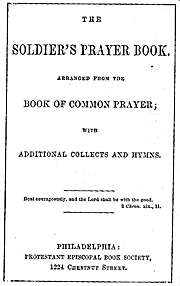 title page, Soldier's Prayer Book