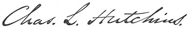 signature of Charles L. Hutchins