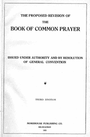 Title page, Proposed Revision of the BCP