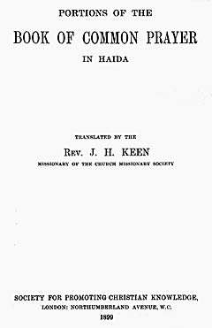 Title page, Haid BCP