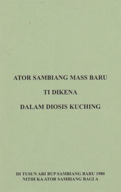 cover, 1980 Iban Eucharist