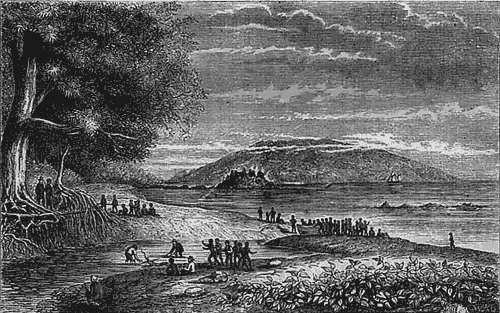 Landing at Aurora, 1873