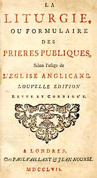 Title page, French ed. of 1757