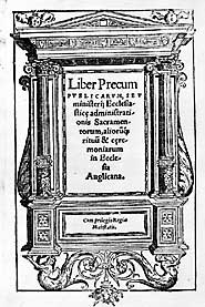 title page from 1560 Latin BCP