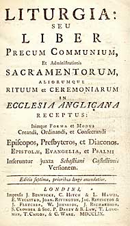 1759 Latin BCP title page
