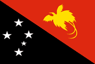 flag of Papua New Guinea