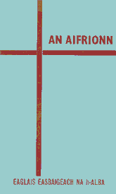 Cover of Communion booklet